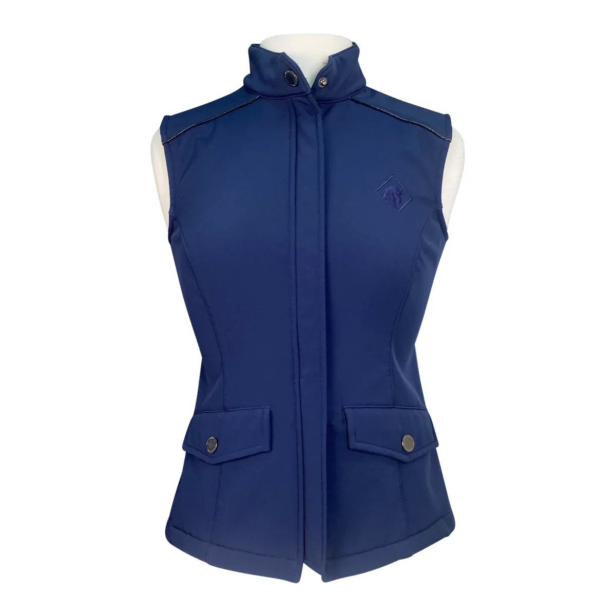 Arista Softshell Vest in Navy - Women's Small