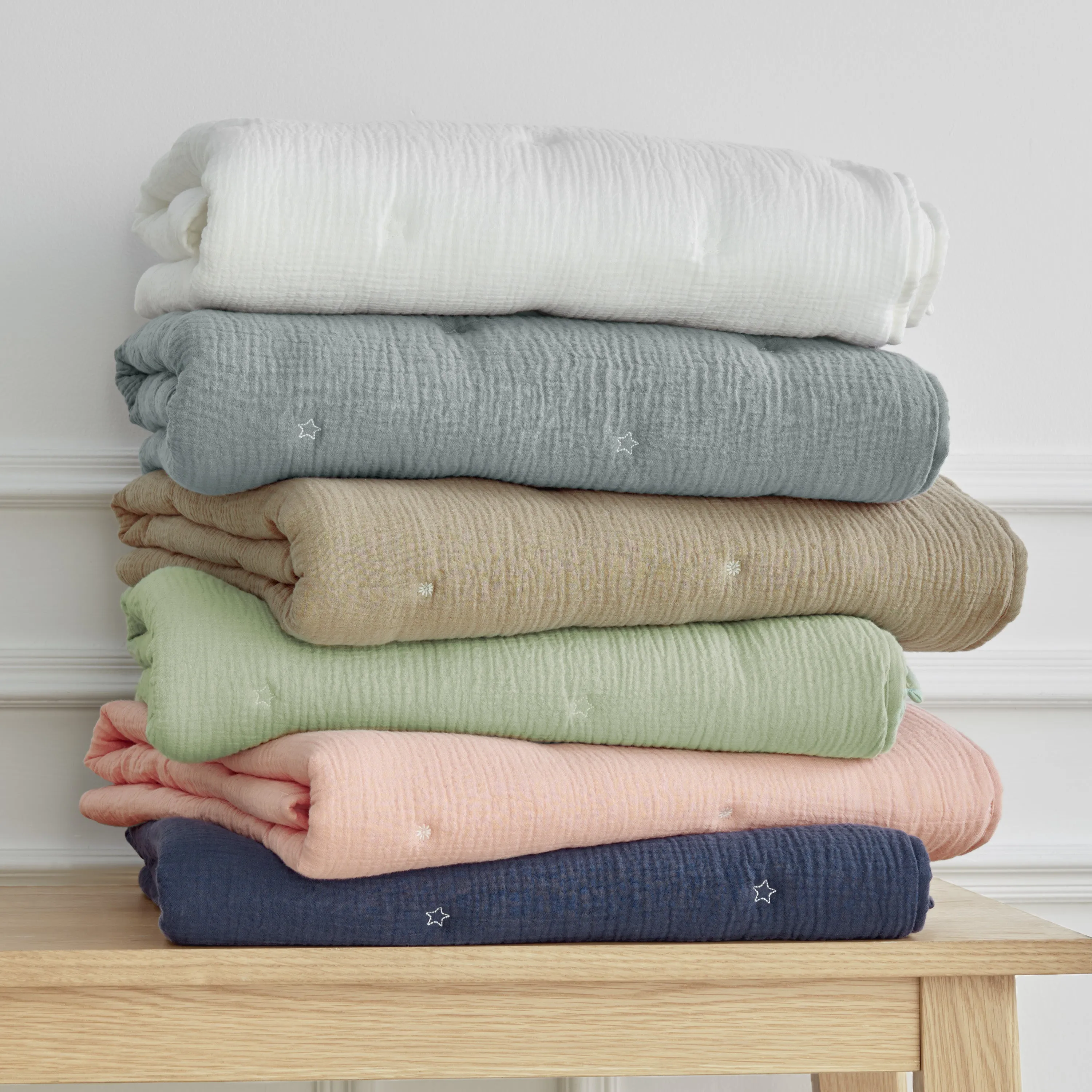 Cloud Muslin 5pc Bedding Set