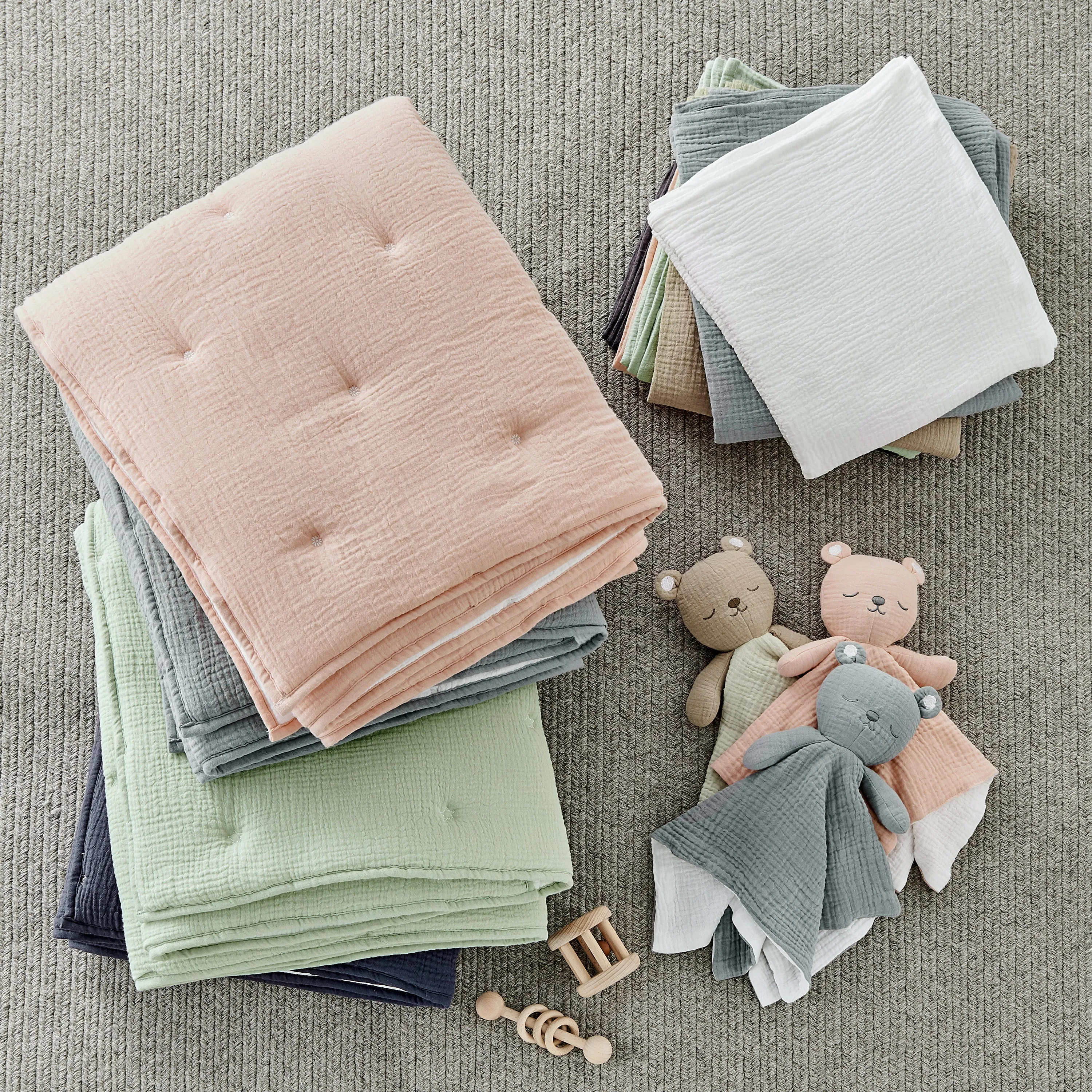 Cloud Muslin 5pc Bedding Set