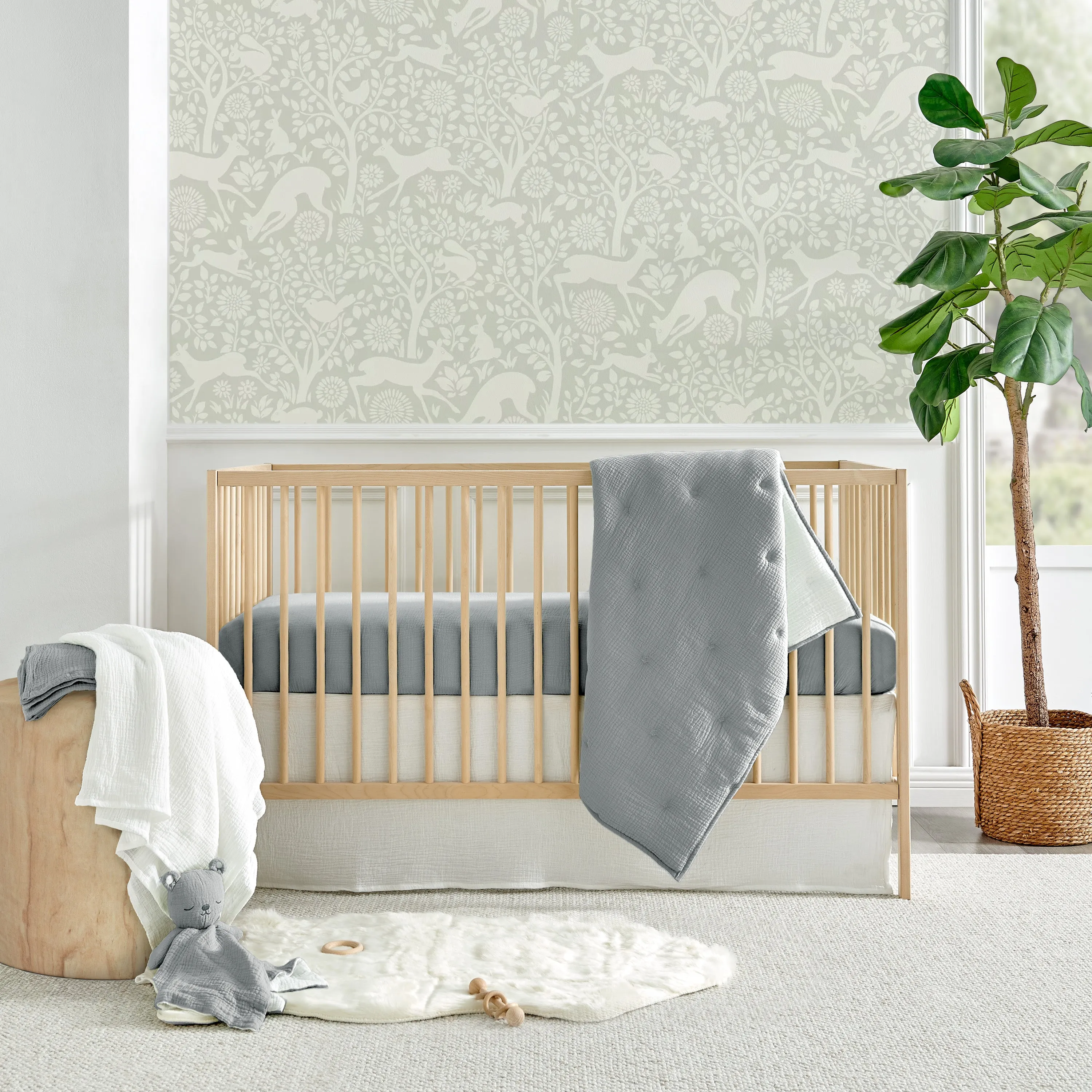 Cloud Muslin 5pc Bedding Set